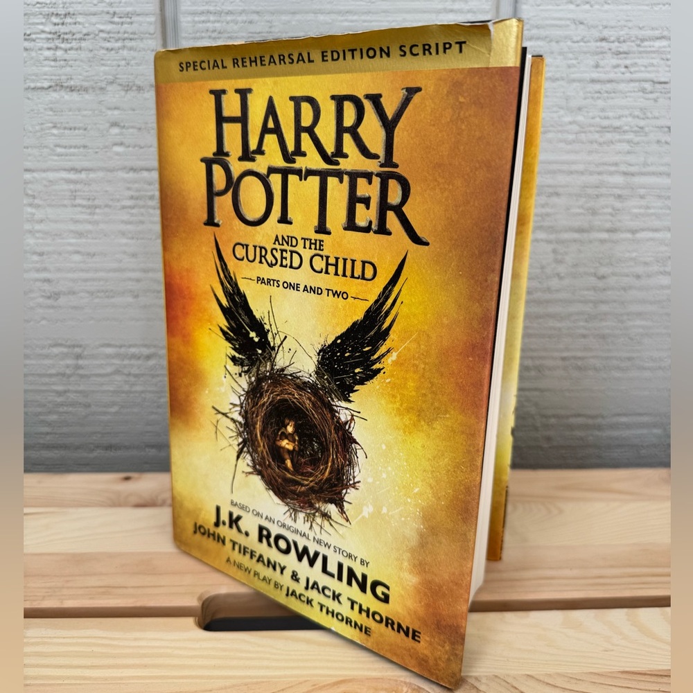 Harry Potter and the Cursed Child Parts 1 & 2, Rehearsal Script, Hardcover, Used